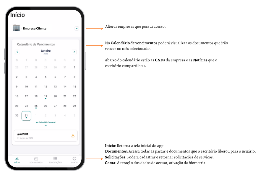 App Portal do Cliente